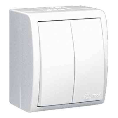 Вимикач Simon IP54, білий (AQW5/11) Вінниця