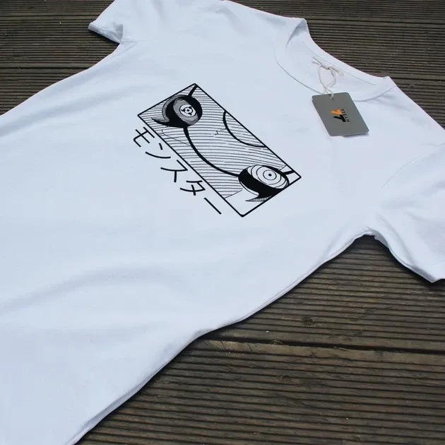 Футболка чоловіча з  принтом Наруто Глаза Обіто Black Edition Розмір 48 Anime0021 Дніпро - фото 5