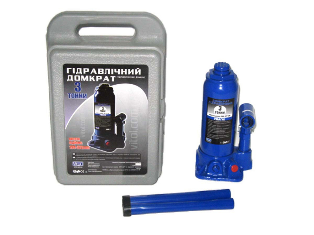Домкрат гідравл. 3т валіза 372мм Вінниця - фото 1
