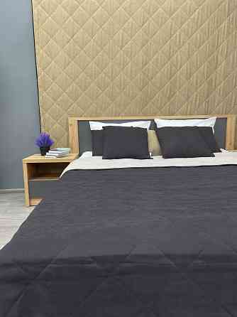 Покрывало стеганое Decorator Sparta Diamond ромб 240х260 см графитовый (85-062) Киев