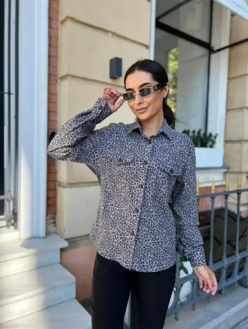 Рубашка на пуговицах Одесса - изображение 4