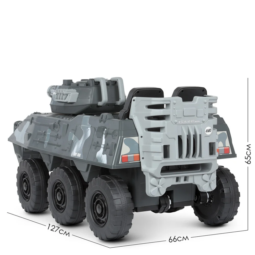 Дитячий електромобільТанк Bambi Racer M 4862BR-11 до 30 кг Вінниця - фото 3