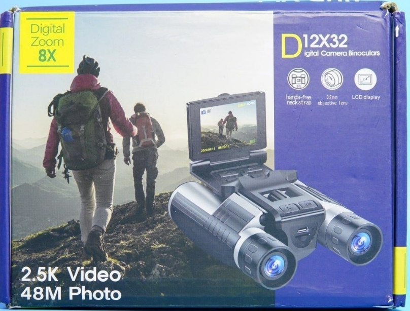 Электронный бинокль с камерой и фотоаппаратом ACEHE FS608R, 12х32,5 Мп. Киев - изображение 2