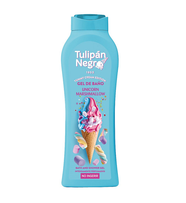 Гель для душа Yummy Cream Зефирный единорог Tulipan Negro 650 мл Киев - изображение 1