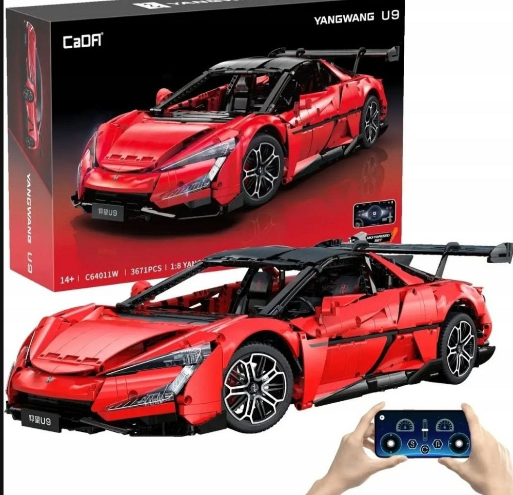 В КОРОБЦІ‼️ Конструктор Cada YangWang U9 RC C64011W. НА РАСДИОКЕРУВАННЫЕ!!! Харьков - изображение 7