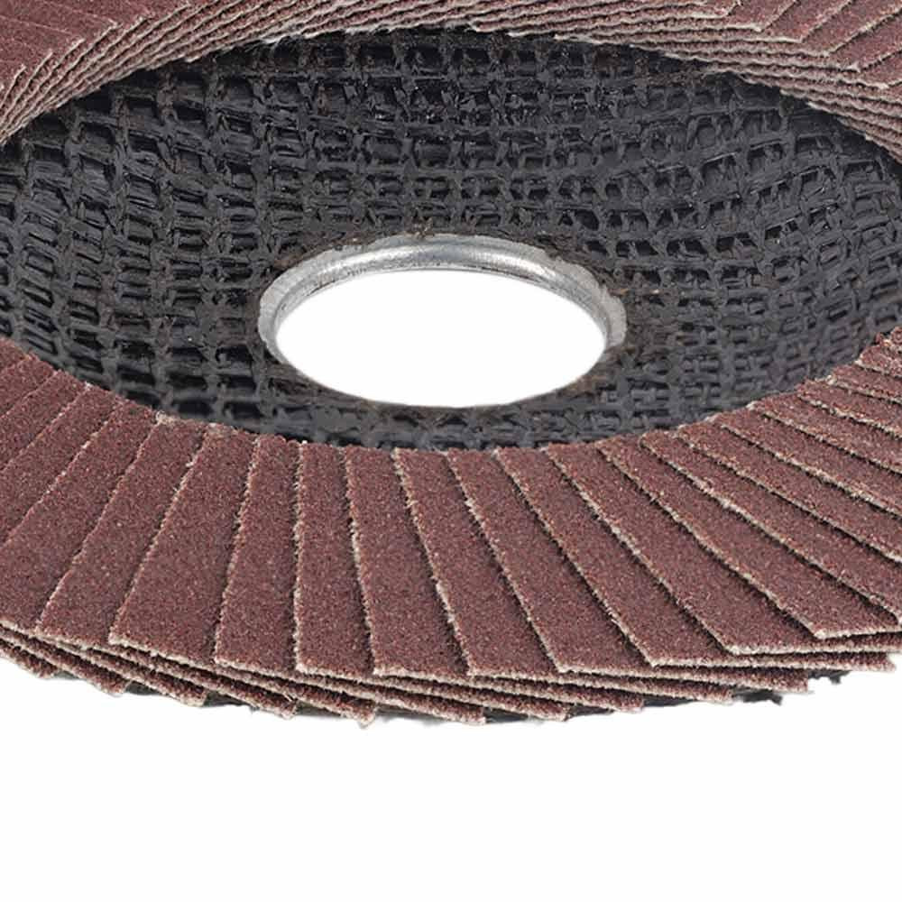 Круг лепестковый торцевой Т27 (прямой) Ø125мм P120 SIGMA (9172121) Ровно - изображение 6