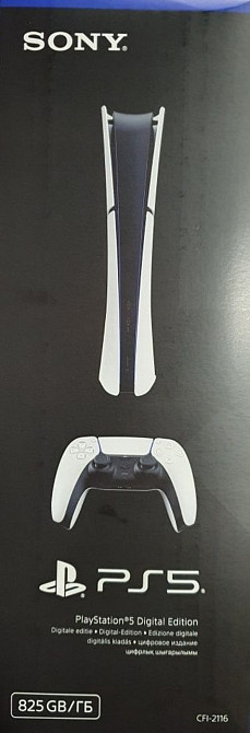 Игровая приставка Sony PlayStation 5 PS5 CFI-2116 825Gb Digital Edition. Харьков - изображение 1