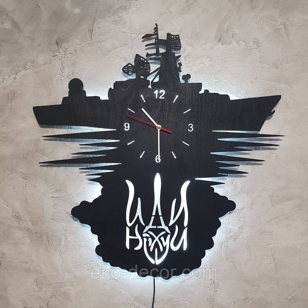 Настенные часы с  подсветкой Киев - изображение 2