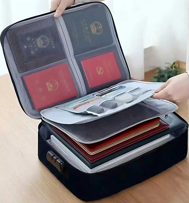 НОВИНКА! Органайзер папки для хранения документов Органайзер с кодом. Харьков - изображение 4