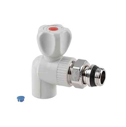 Кран кульовий радіаторний PPR Thermo Alliance 20х1/2" кутовий Київ