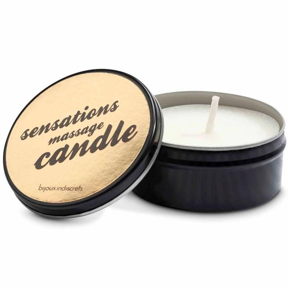 Массажная свеча Bijoux Indiscrets Scented Massage Candle (35г), жасмин-роза Sex Aura Киев - изображение 1