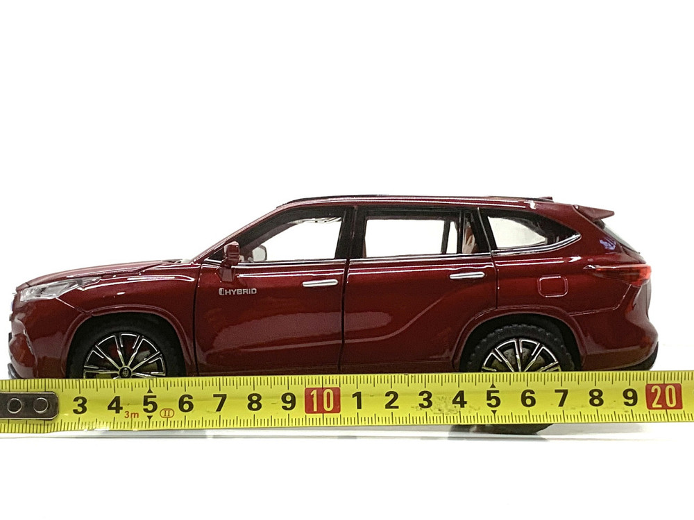 Машина Автосвит Toyota Highlander инерционная открываются двери капот багажник 21см Бордовий (AP-2024) Чернігів - фото 6