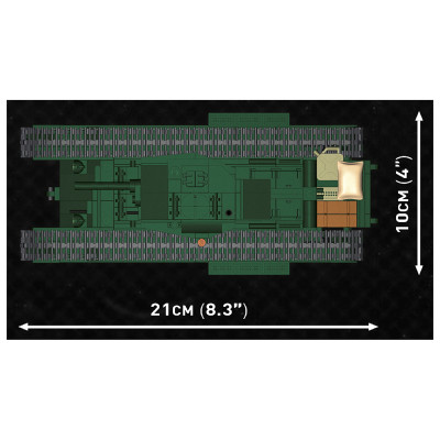 Конструктор Cobi Company of Heroes 3 Танк Mk III Черчілль, 654 деталей (COBI-3046) Вінниця - фото 4