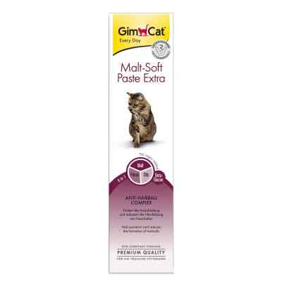 Паста для животных GimCat Malt-Soft Extra для вывода шерсти 200 г (4002064417127/4002064417943) Винница