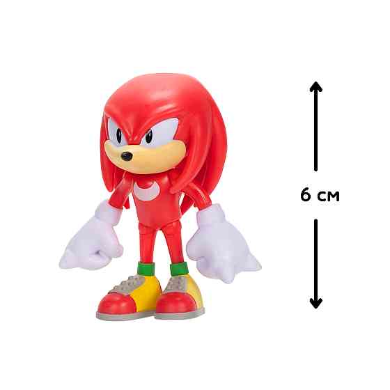Ігрова фігурка з артикуляцією SONIC THE HEDGEHOG - Класичний Наклз 6 cm Днепр