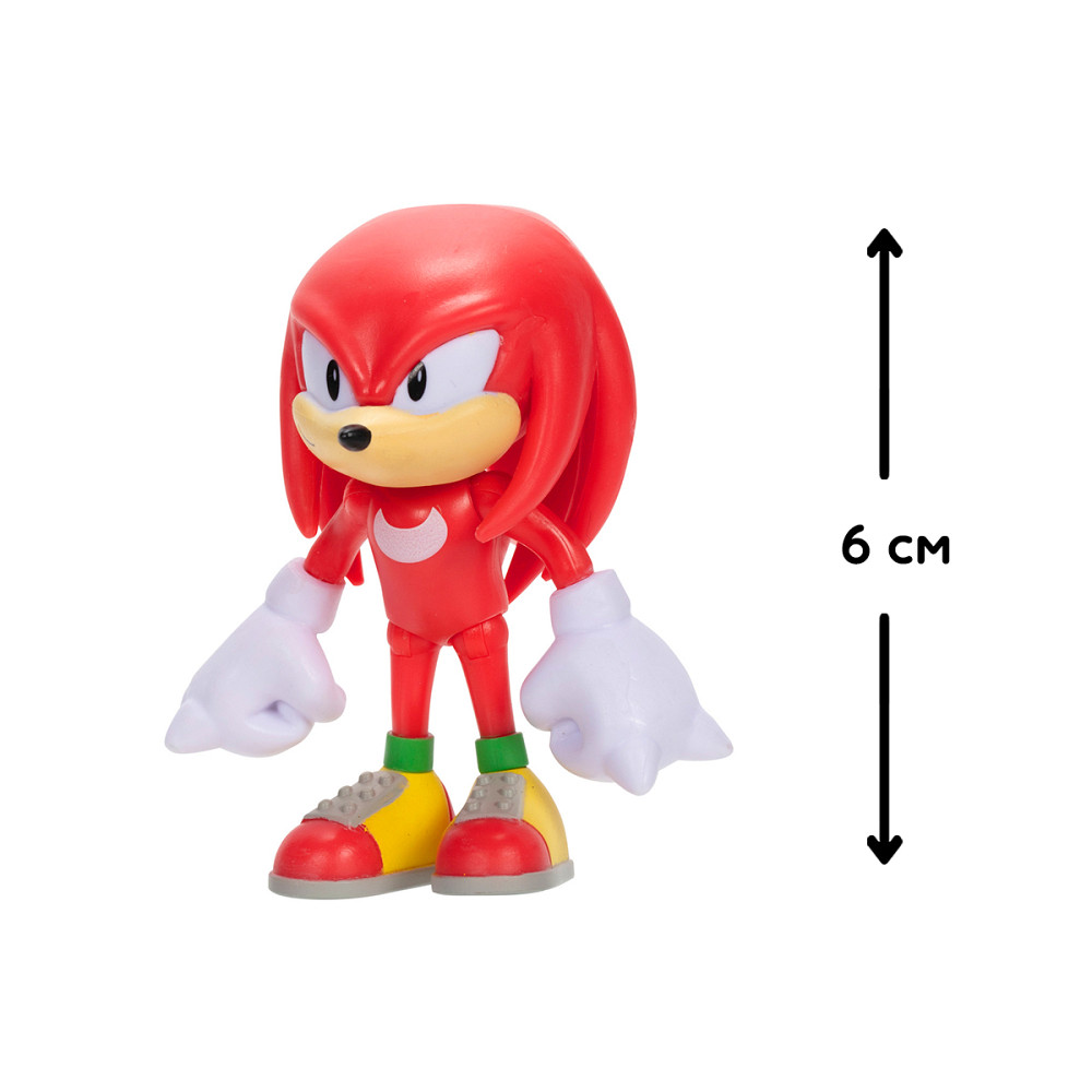 Ігрова фігурка з артикуляцією SONIC THE HEDGEHOG - Класичний Наклз 6 cm Днепр - изображение 3
