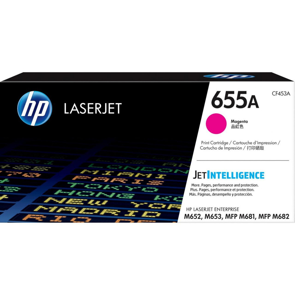 Картридж HP CLJ 655A Magenta 10.5K (CF453A) Киев - изображение 1