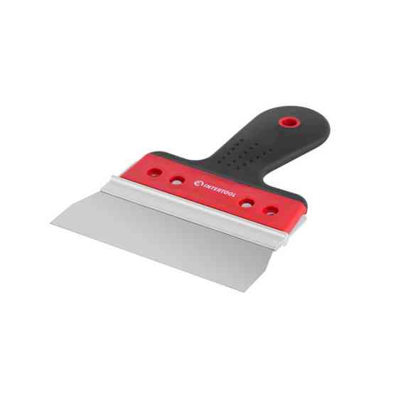 Шпатель из нержавеющей стали, 150 мм, профессиональный INTERTOOL KT-2675 Киев