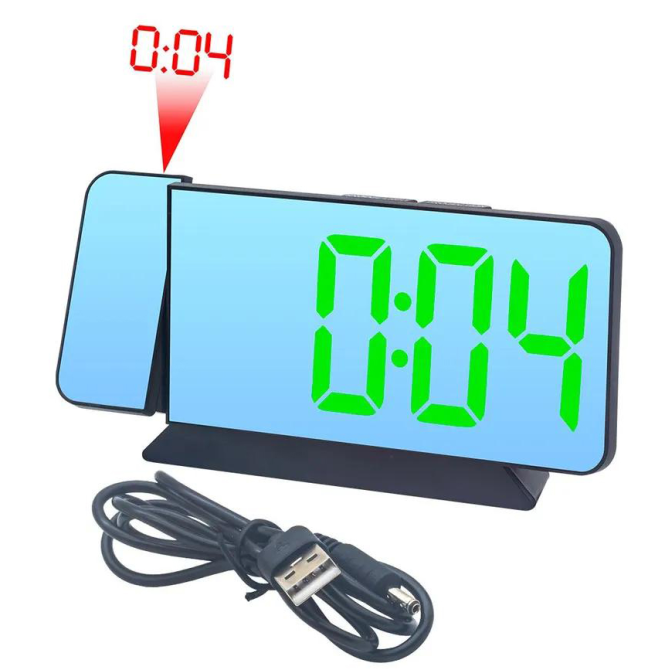 Часы электронные проекционные VST-900-4, USB Днепр - изображение 4