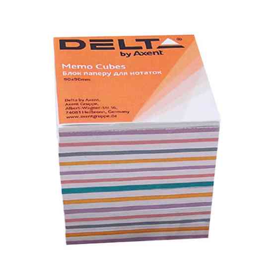 Папір для нотаток 90*90*80 "Delta by Axent" D8015 "Mix" непрок, шт Київ