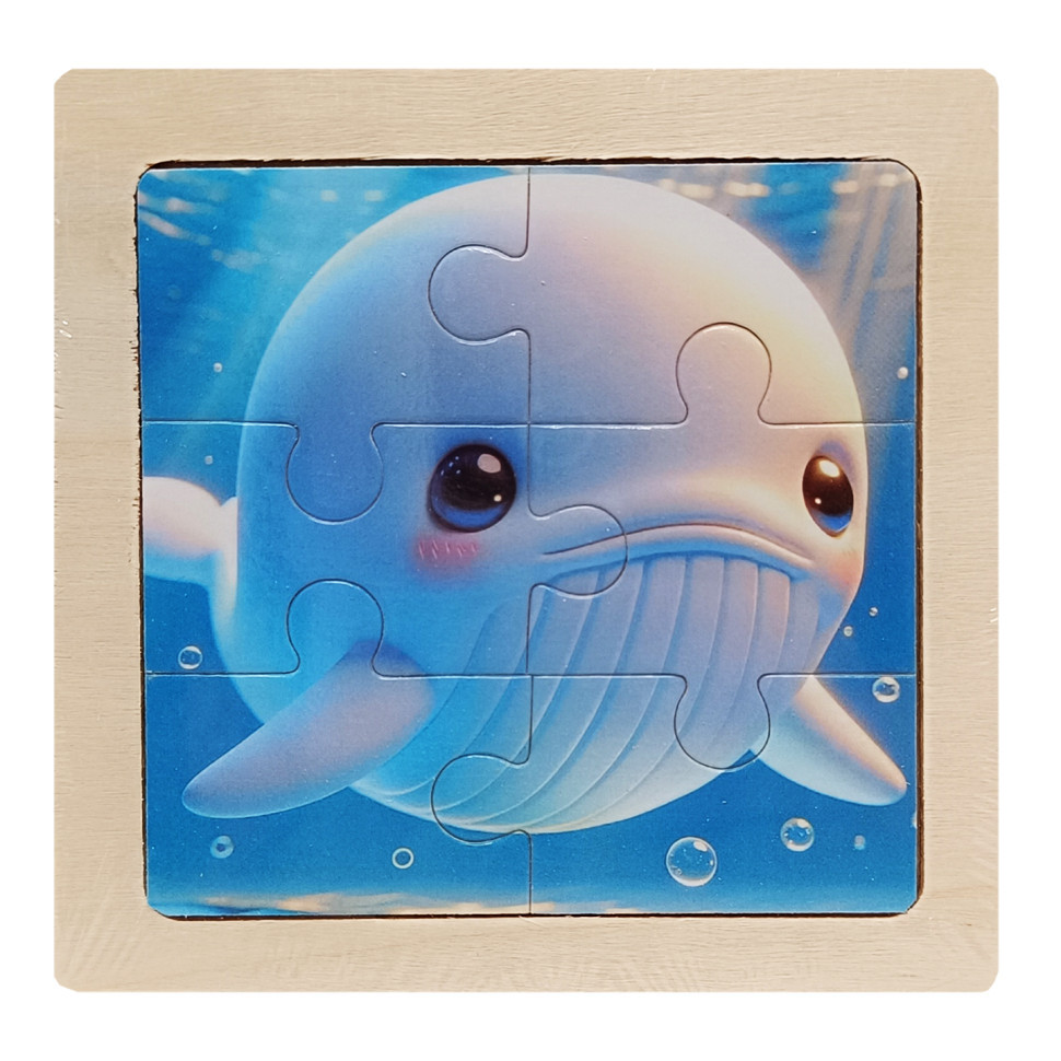 Детский деревянный пазл-вкладыш 