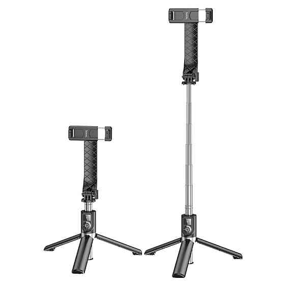 Селфі-монопод HOCO K20 Prior live broadcast holder Black (6942007604116 ) Київ