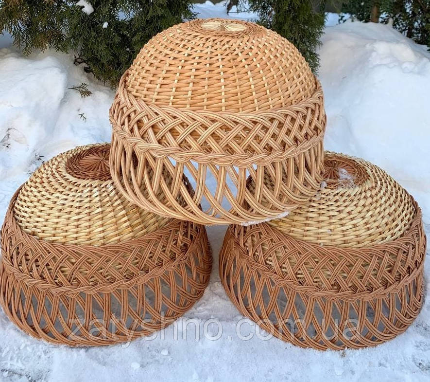 Люстра из лозы кофейная Киев - изображение 3