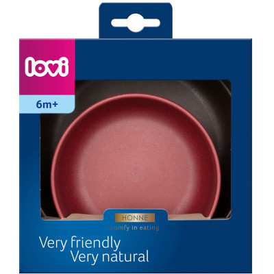 Тарелка детская Lovi Pistachio Tamarillo Бордовые 2 шт (21/531_red) Винница - изображение 2