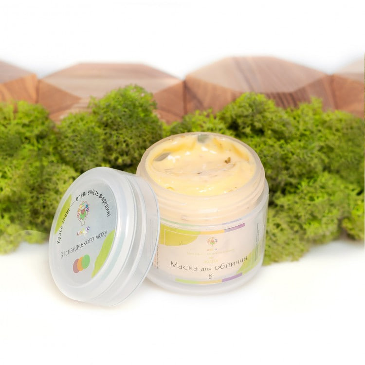 Маска з ісландським мохом Uspix 120 мл Київ - фото 1