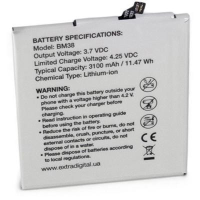 Аккумуляторная батарея Extradigital Xiaomi Mi4s (BM38) 3100 mAh (BMX6450) Винница - изображение 2