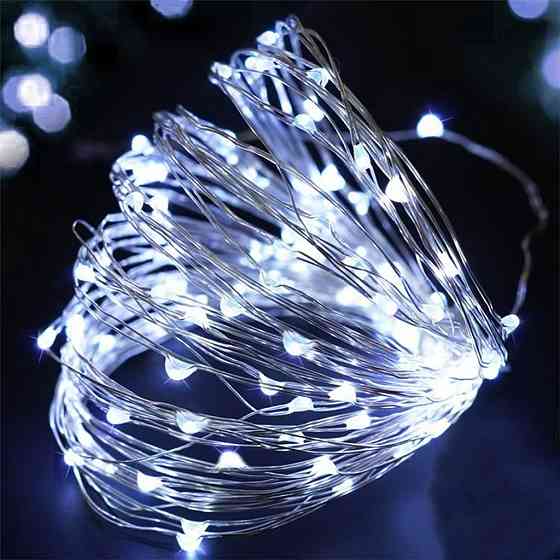 Гирлянда роса от USB,10м,Белый SBR Киев