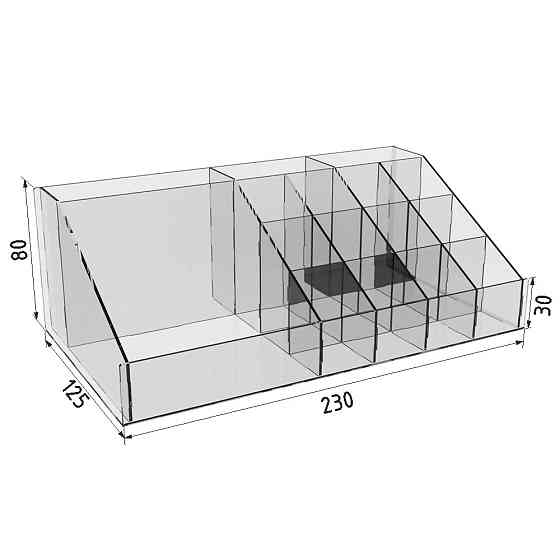 Органайзер для косметики EKOSTAR Київ