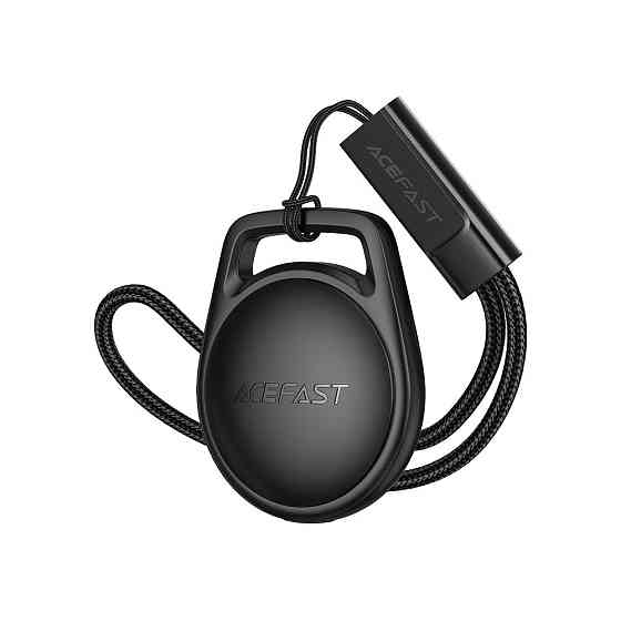 Трекер ACEFAST S2 button type positioning device single Black Одеса