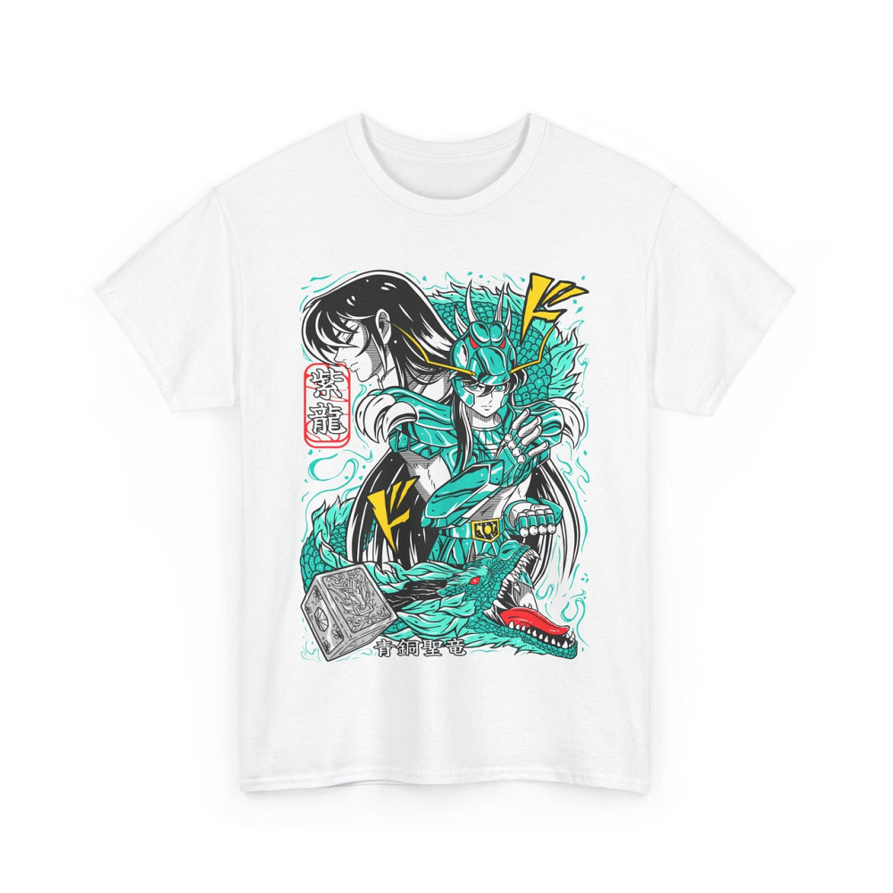 Футболка аниме Драгон Схирйу Книгхтс Зодиак оверсайз (S/M/L) Черний AnimeJ0312 Днепр - изображение 6