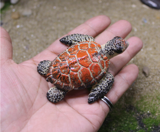 Фигурка Черепаха 7.6 х 6.5 из полистоуна Для мини-сада, сада и флорариума Одесса