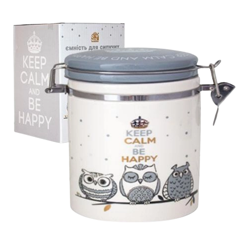 Ємність для сипучих продуктів Совушки 500мл d9,5см/h10см S&T 630-18 Житомир - фото 1