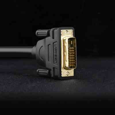 Кабель мультимедійний DVI M to DVI M 1.5m 24+1pin DV101 black Ugreen (11606) Вінниця