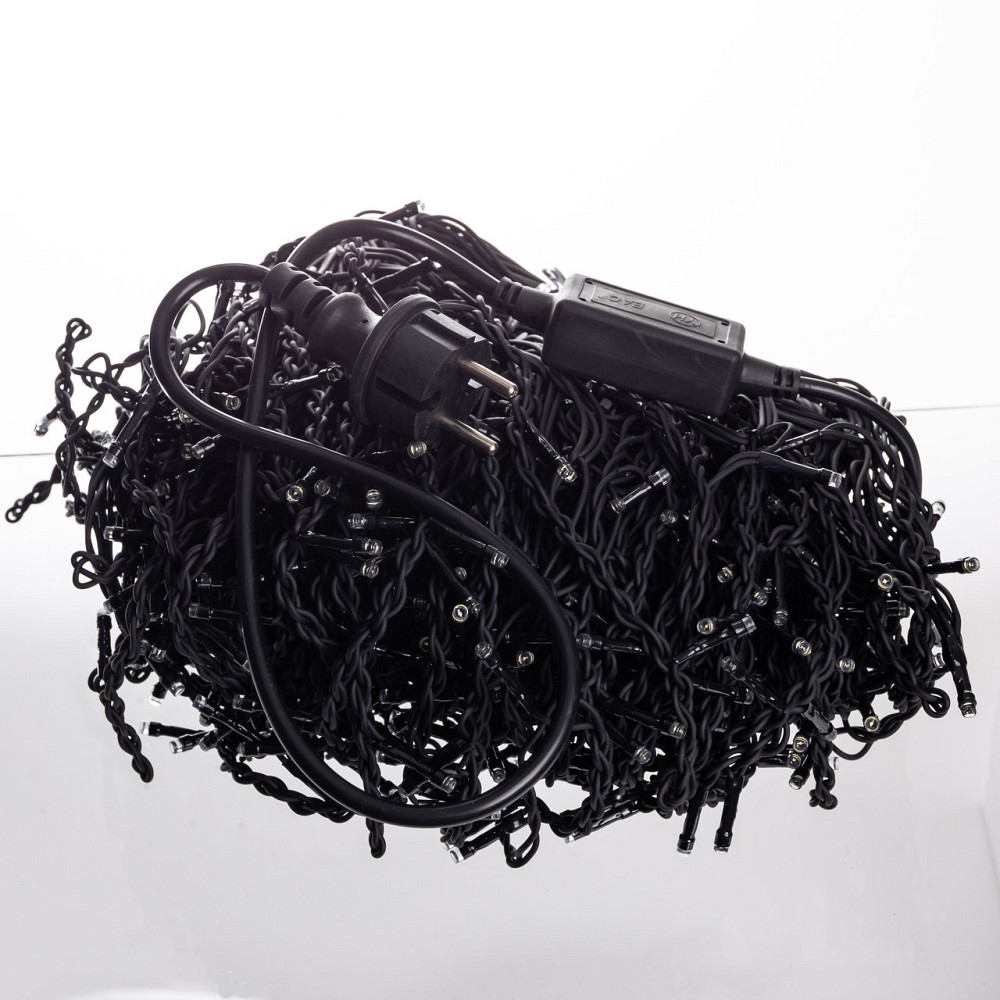 Гірлянда вулична Бахрома 36 м, 600 LED, жовта Київ - фото 1