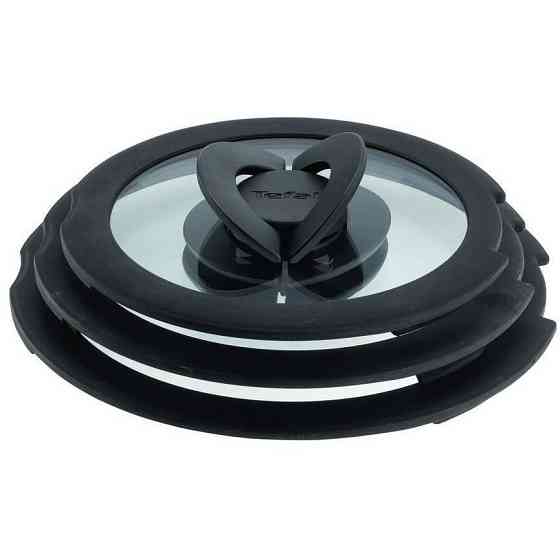Набір скляних кришок Tefal Ingenio 16/18/20 см (L9849053) ( прозорий, чорний ) Харьков