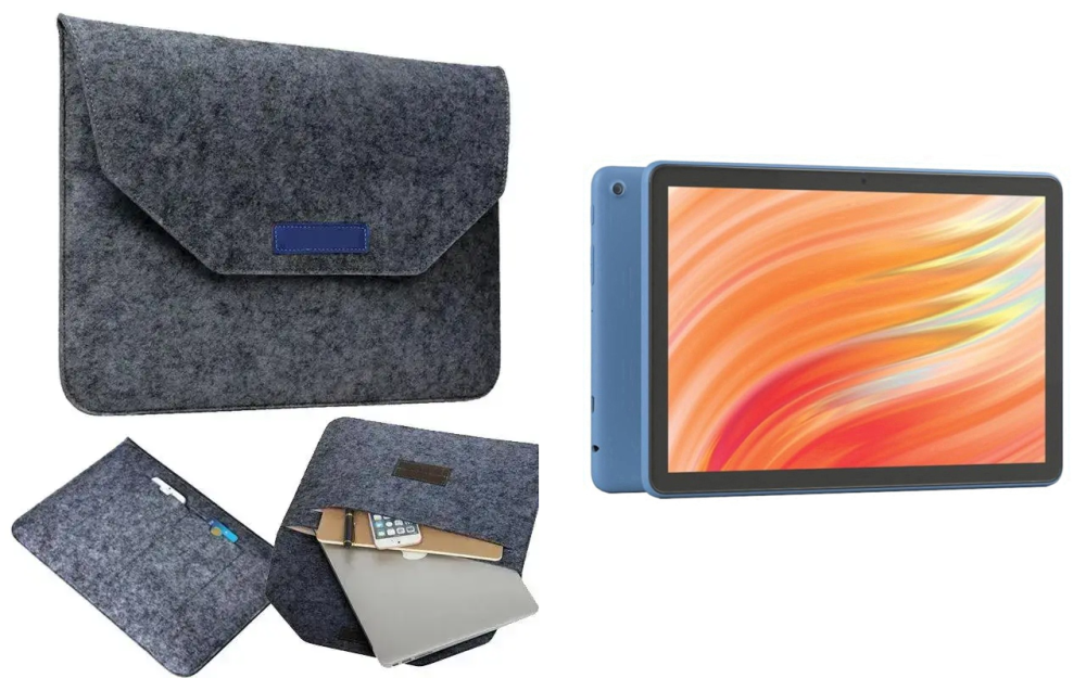 Сумка Wool із войлока для планшета Amazon Fire Hd 10 2017, 2018 Київ - фото 1