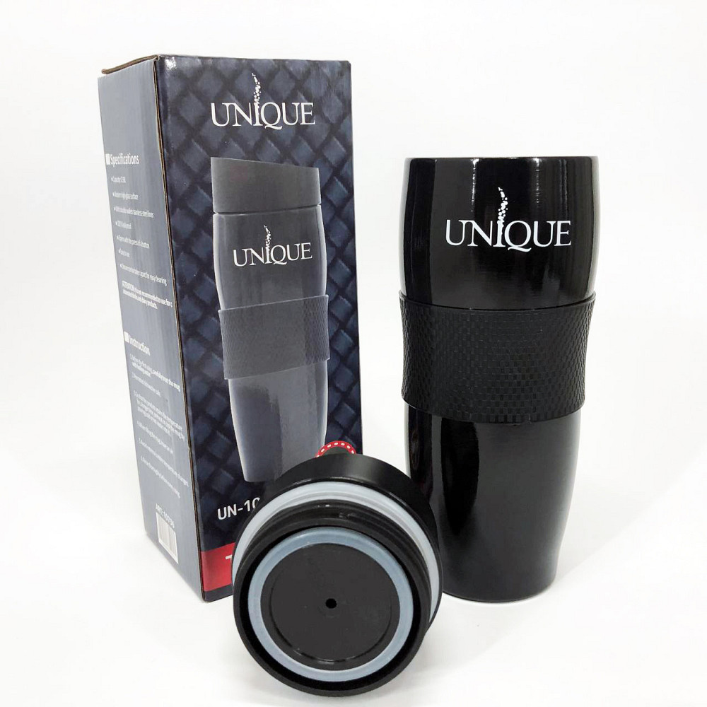 Вакуумный термокружка термос UNIQUE UN-1073 0.38 л, Питьевой термос, Топ лучших термосов QY-26 Львов - изображение 2