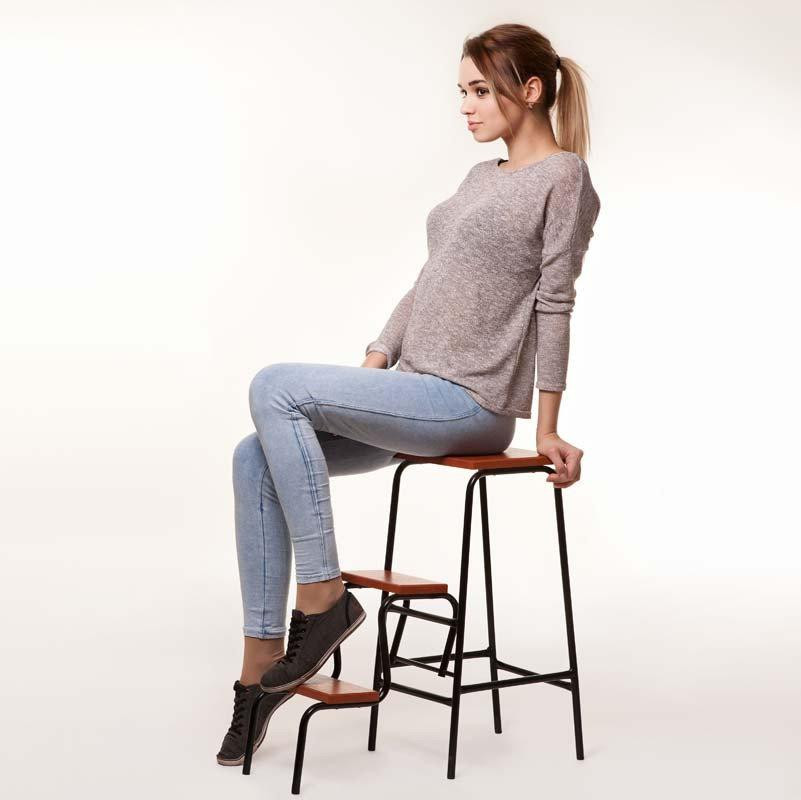 Стул Стремянка труба d16 мм Яблоня Толедо. Одесса - изображение 2