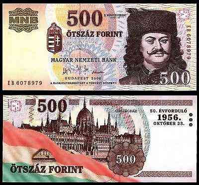 Угорщина / Венгрия / Hungary 500 Forint 2006 Pick 194 UNC Commemorative Полтава