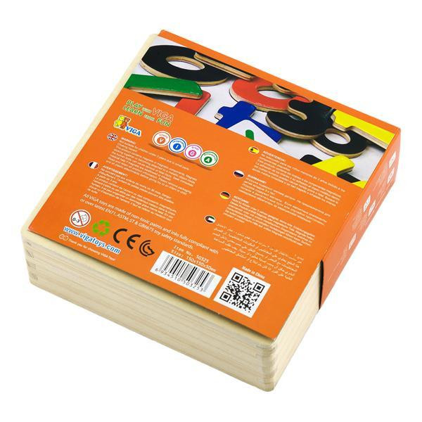 Набор магнитных цифр и знаков Viga Toys 37 шт. (50325) Харьков - изображение 4