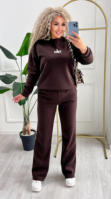 Жіночий спорт костюм зі штанами палаццо Одеса - фото 2