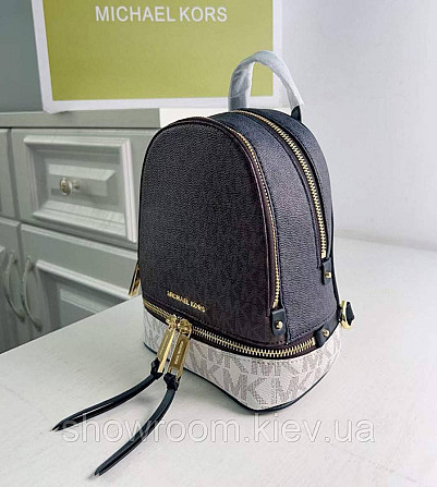 Женский рюкзак Michael Kors Rhea Zip mini (1224) Lux Киев - изображение 2