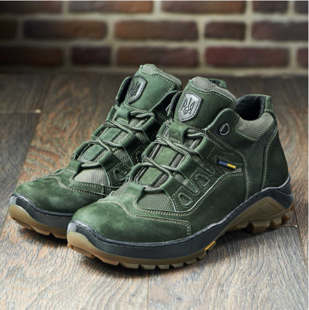 Тактичні черевики демісезонні (хакі) PATRIOT B7/1053 Харків - фото 1