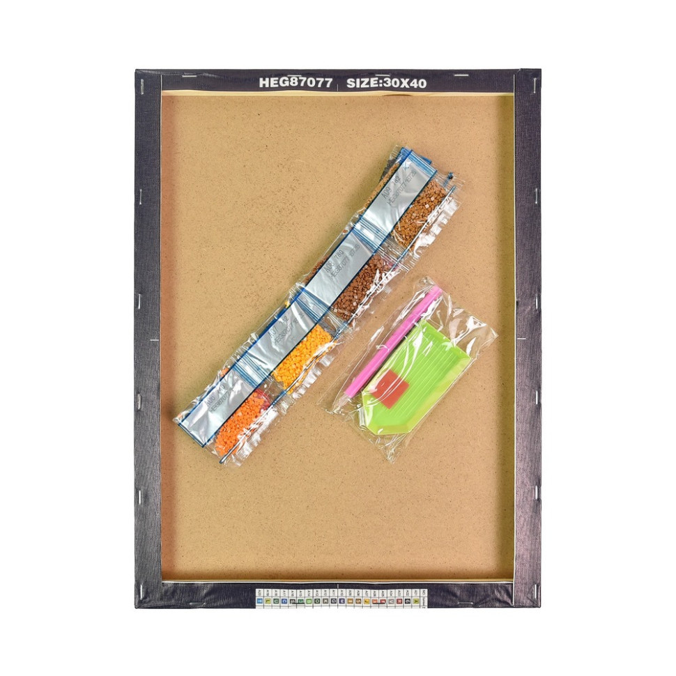 Алмазна мозаїка "Король лев" HEG88135 30х40 см Вінниця - фото 2