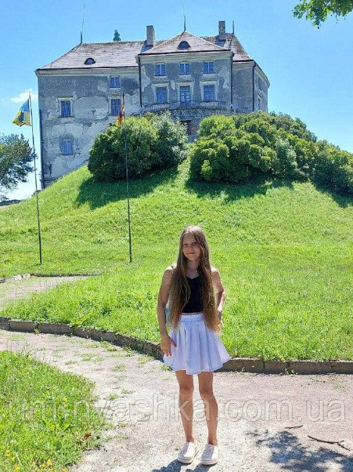 Спідниця теніска червона р.116-152 Кривий Ріг - фото 4