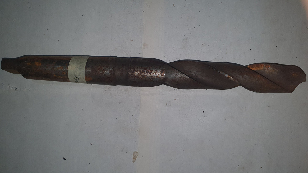 Сверло с коническим хвостовиком 32.0 мм. HSS. СССР. Харьков - изображение 1